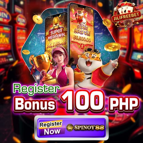Spinoy88 Free Bonus registration promotion displaying 100 PHP