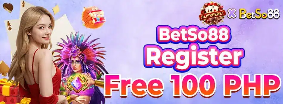BetSo88 Register Free 100 PHP promotional banner BetSo88 Register Free 100 PHP promotional banner