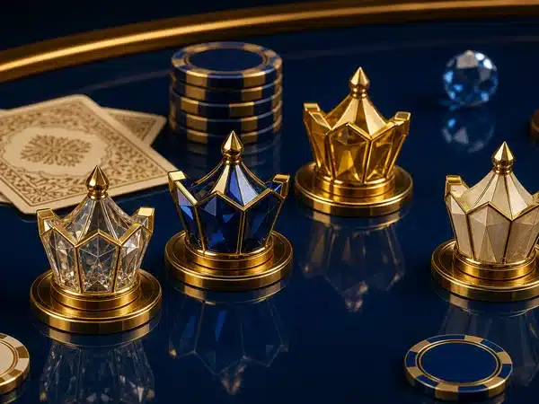 Casino chips and decorative crowns illustrating BouncingBall8 Free 100 bonus conditions Casino chips and decorative crowns illustrating BouncingBall8 Free 100 bonus conditions