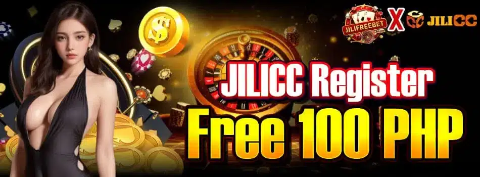 JILICC Register Free 100 PHP welcome bonus banner JILICC Register Free 100 PHP welcome bonus banner
